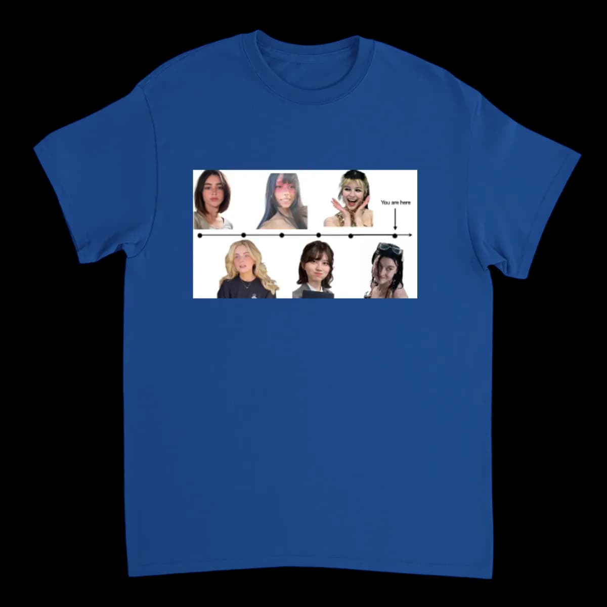 Gooner Timeline Lore Graphic Tee - White T-Shirts (ZeitZwag Streetwear)