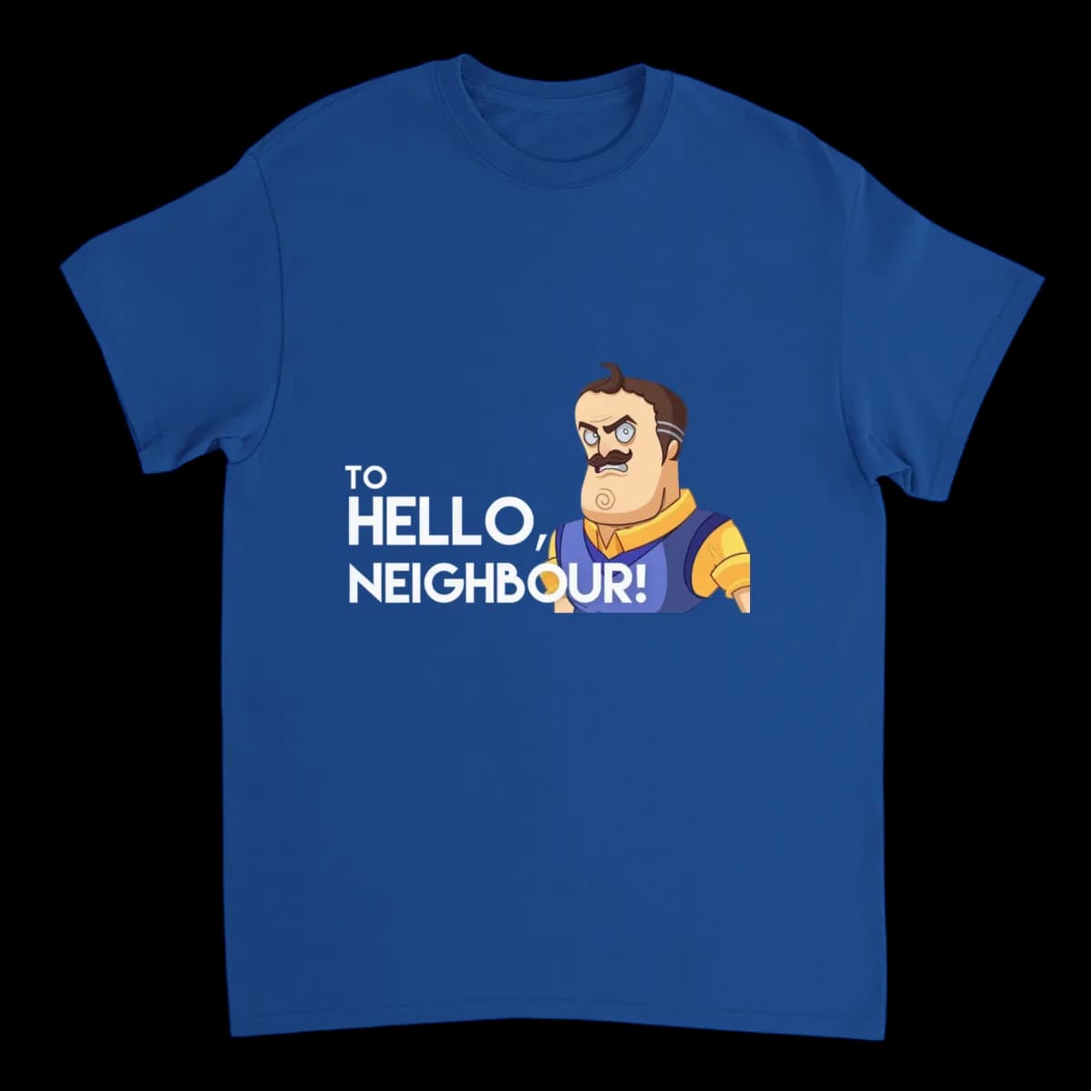 Yo Mama Hello Neighbor Randomizer Tee - White T-Shirts (ZeitZwag Streetwear)
