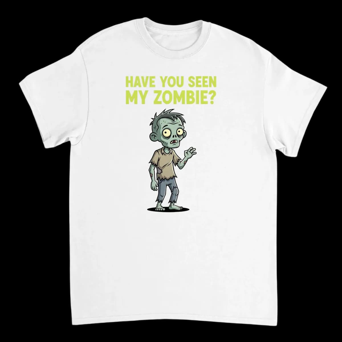 Zombie Shirt Meme Tee - Confuse & Amuse! T-Shirts - White